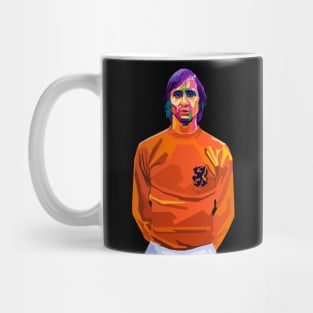 Johan Cruyff Legend Player Football Mug